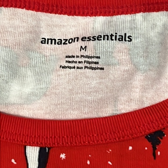 Amazon Essentials Red Panda PJ Set- Size M- NWT - Picture 4 of 11